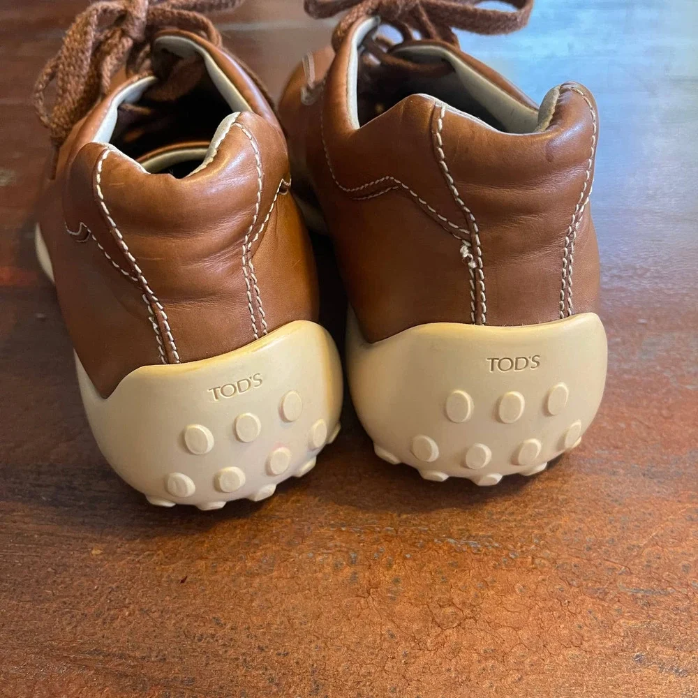 Tod's Men's Casual Leather Driving Shoes Size 6